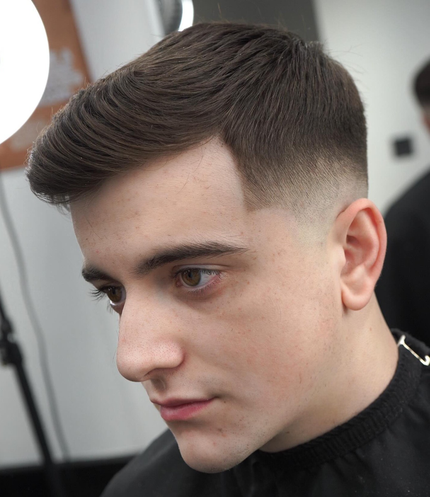 Quiff with Side Fade