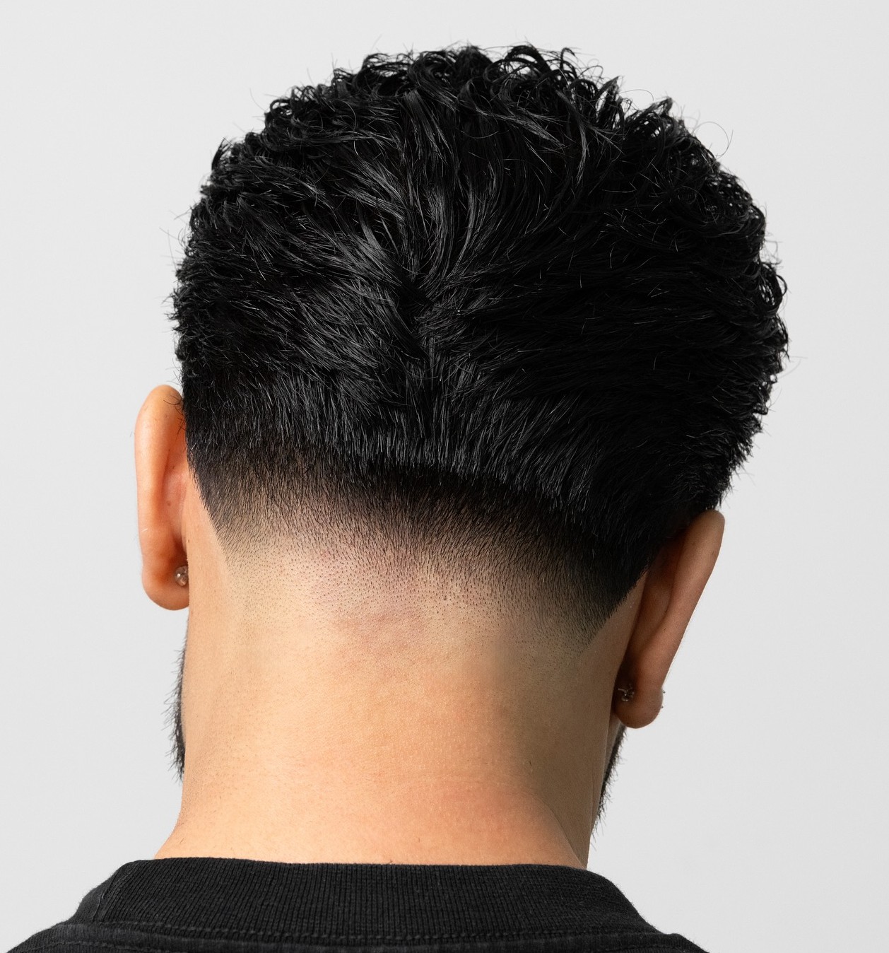 Male Back Fade Haircut