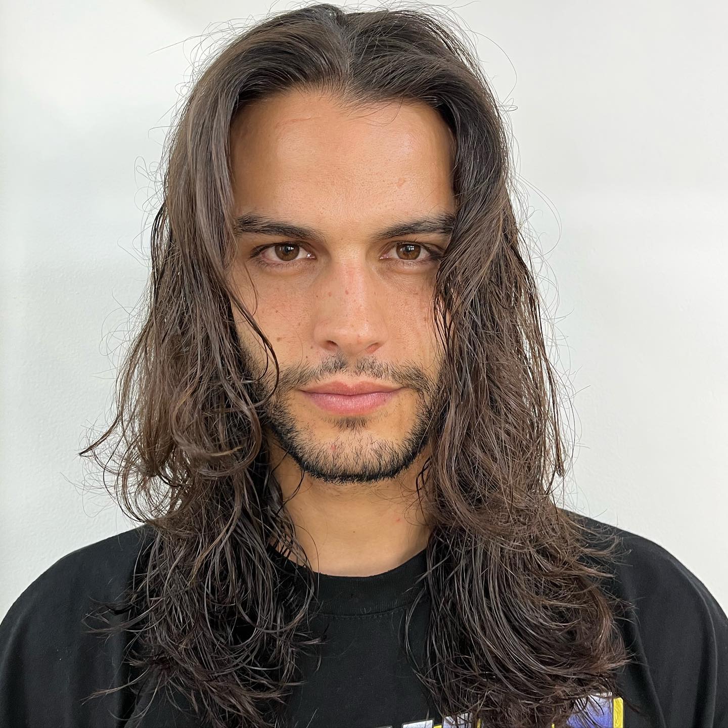 Mens Contemporary Long Layered Cut
