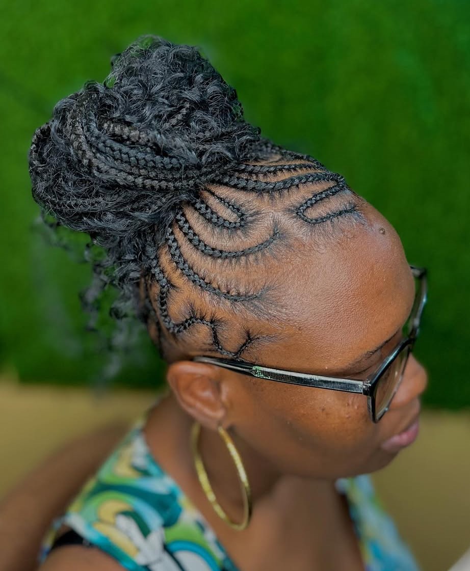 Sophisticated Braided Updo