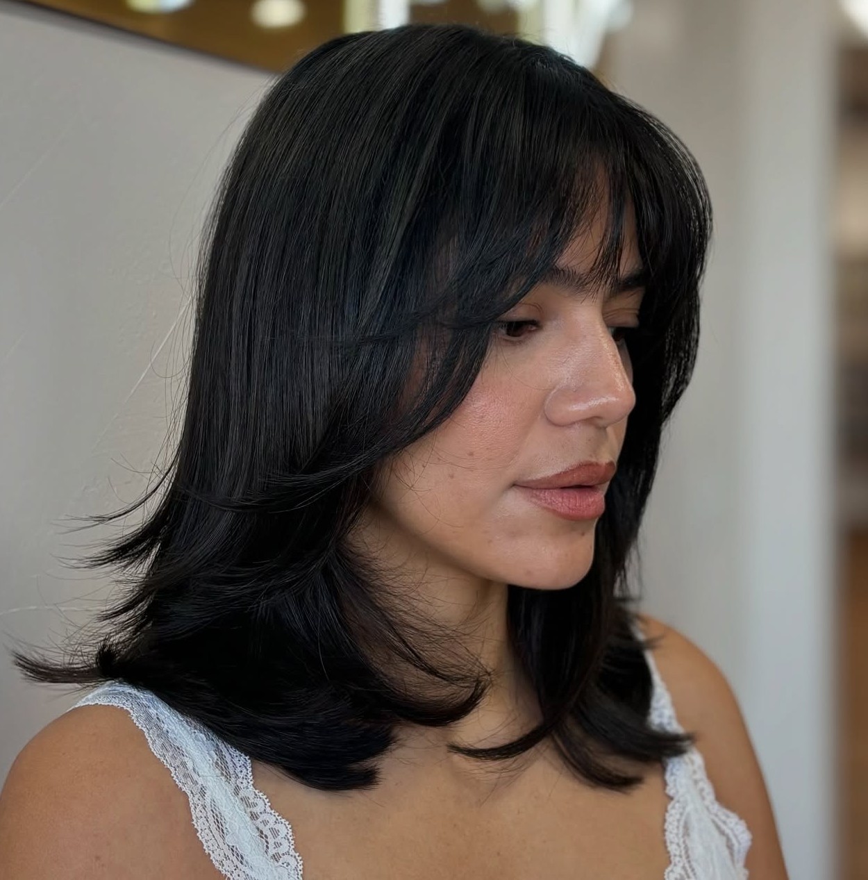 Medium Hairstyle for Fine Hair