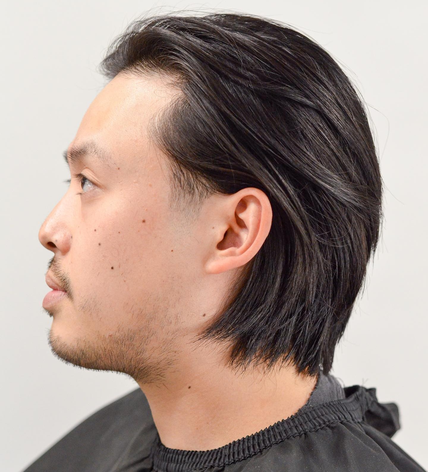 Polished Pushed Back Hairstyle