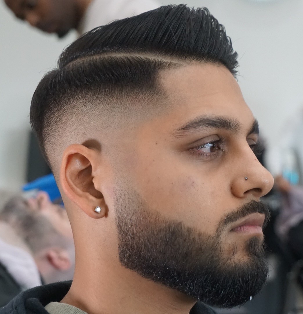 Hard Side Part Fade