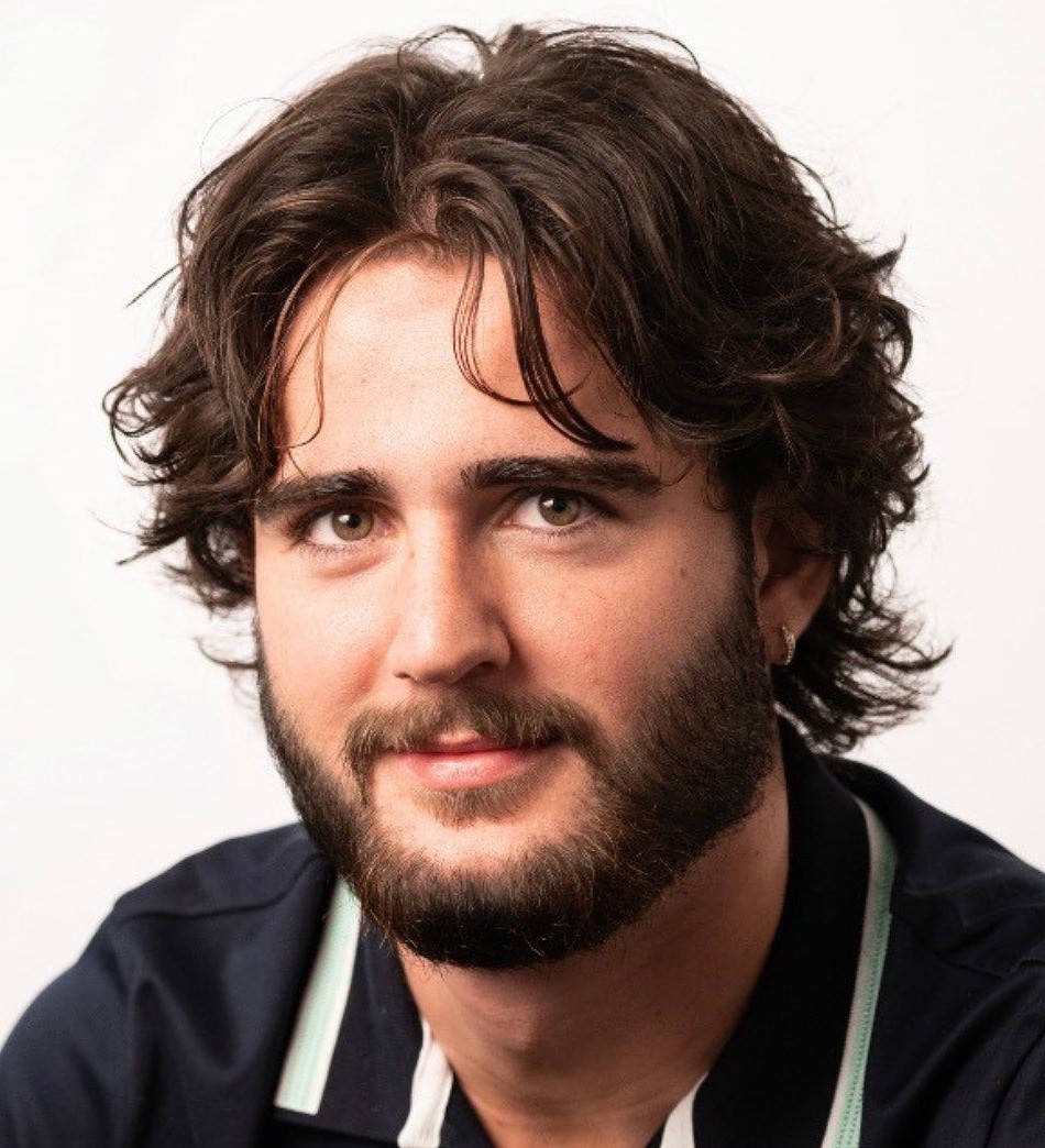 Mens Long Hairstyle with Volume