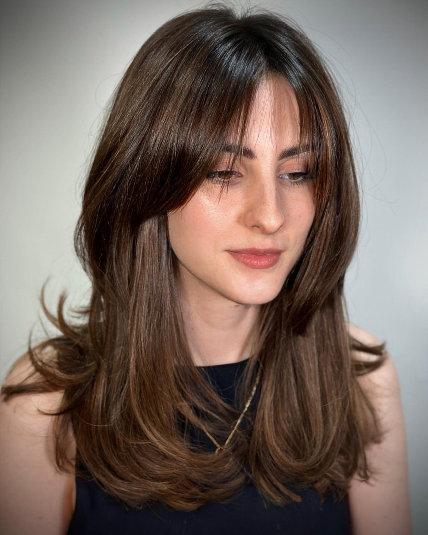 Butterfly Haircut with Front Layers