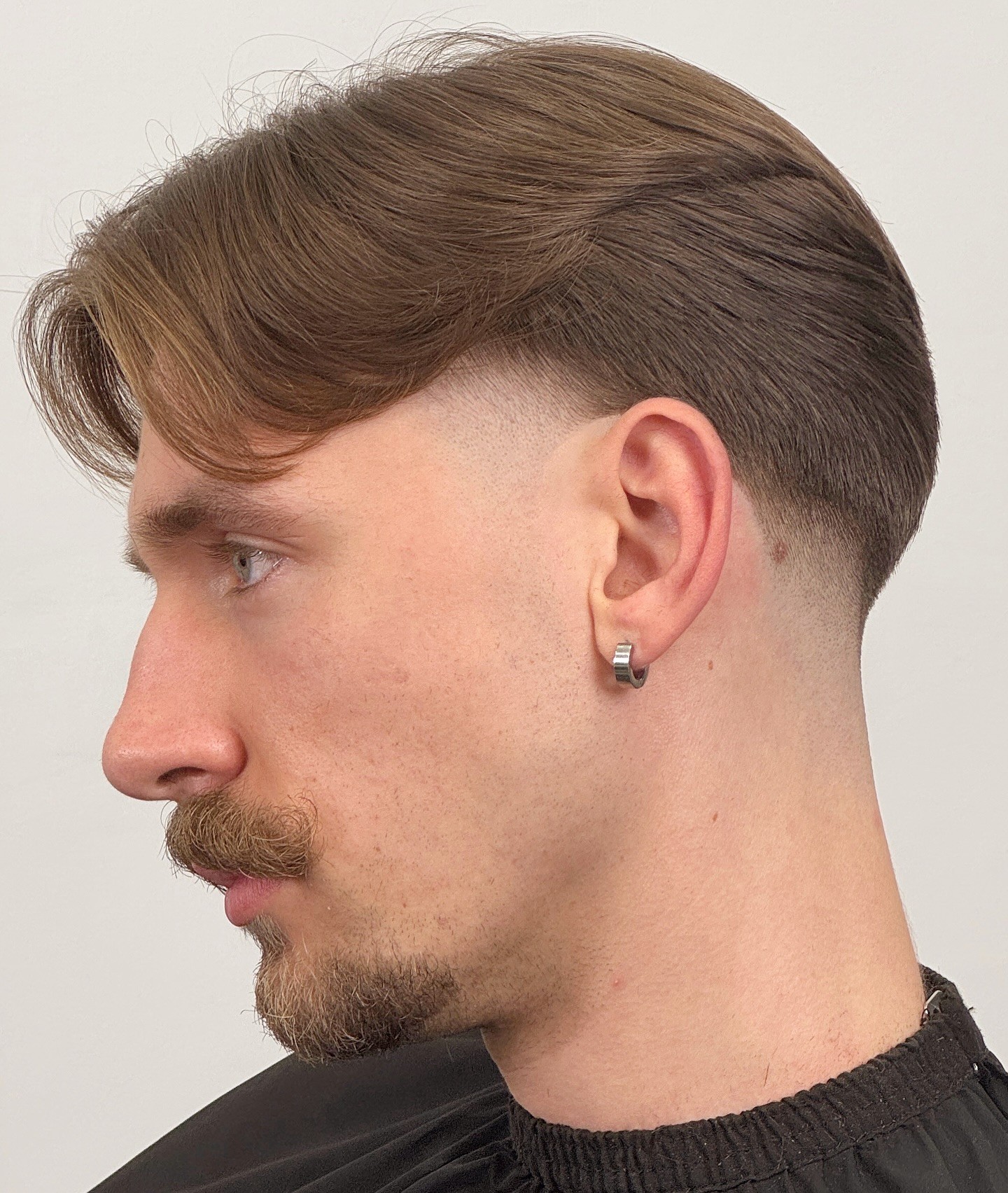 Low Fade for Straight Hair