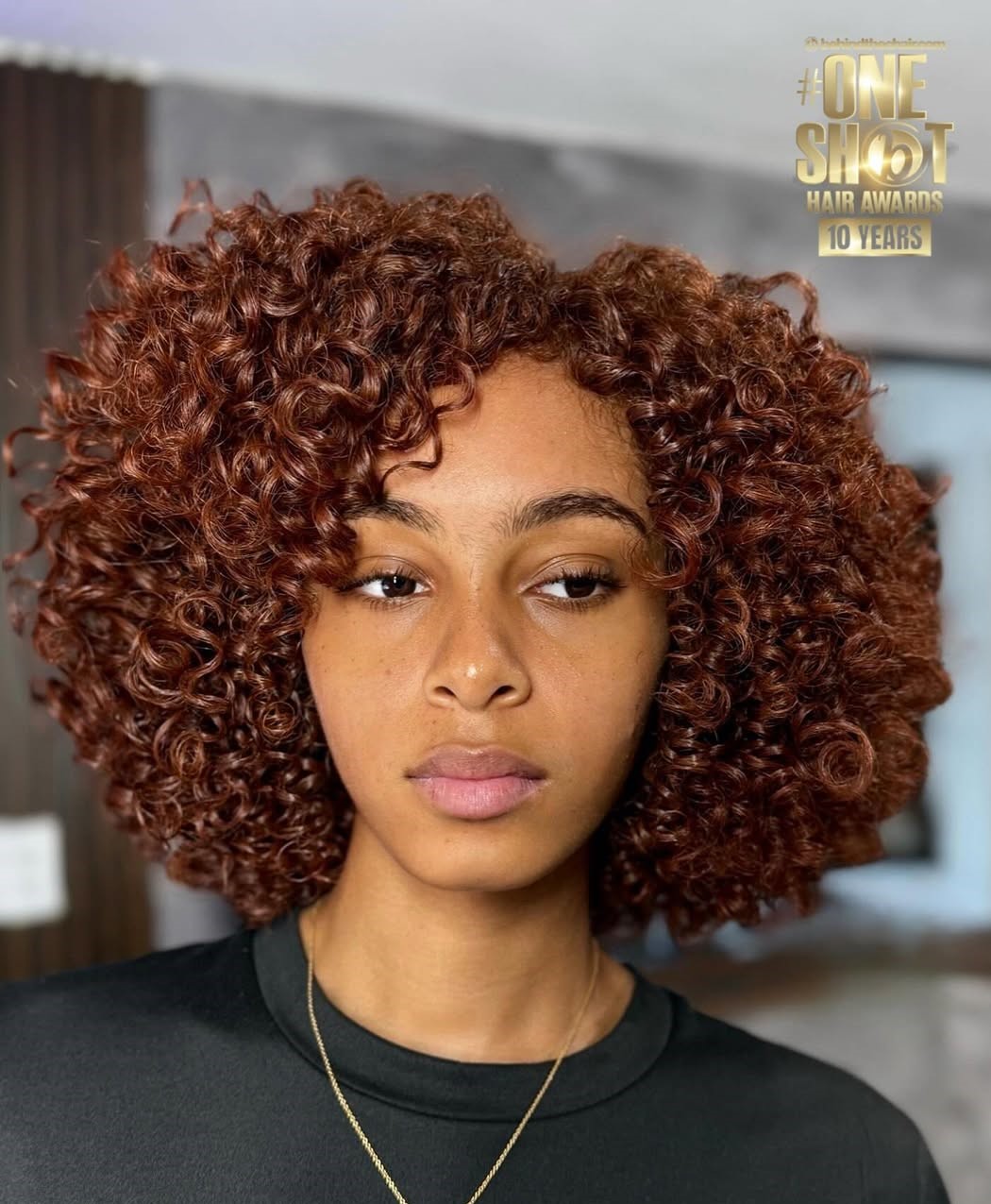 Copper Bob for Natural Hair