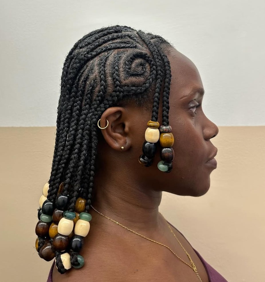 Rasta Cornrow Hairstyle