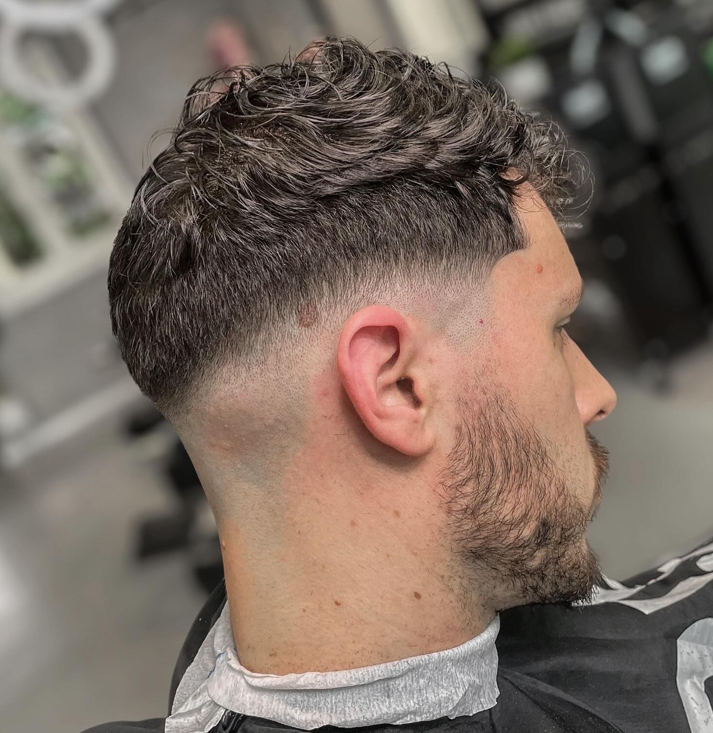 Mid Fade Haircut for Men