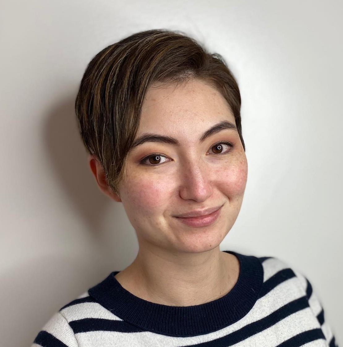 Round Face Pixie Cut