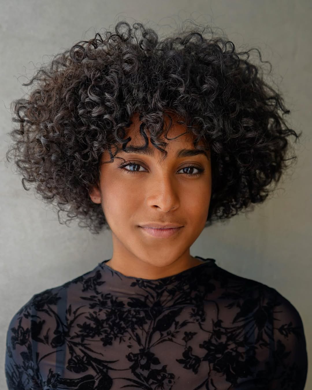 Short Curl-Boosting Bob