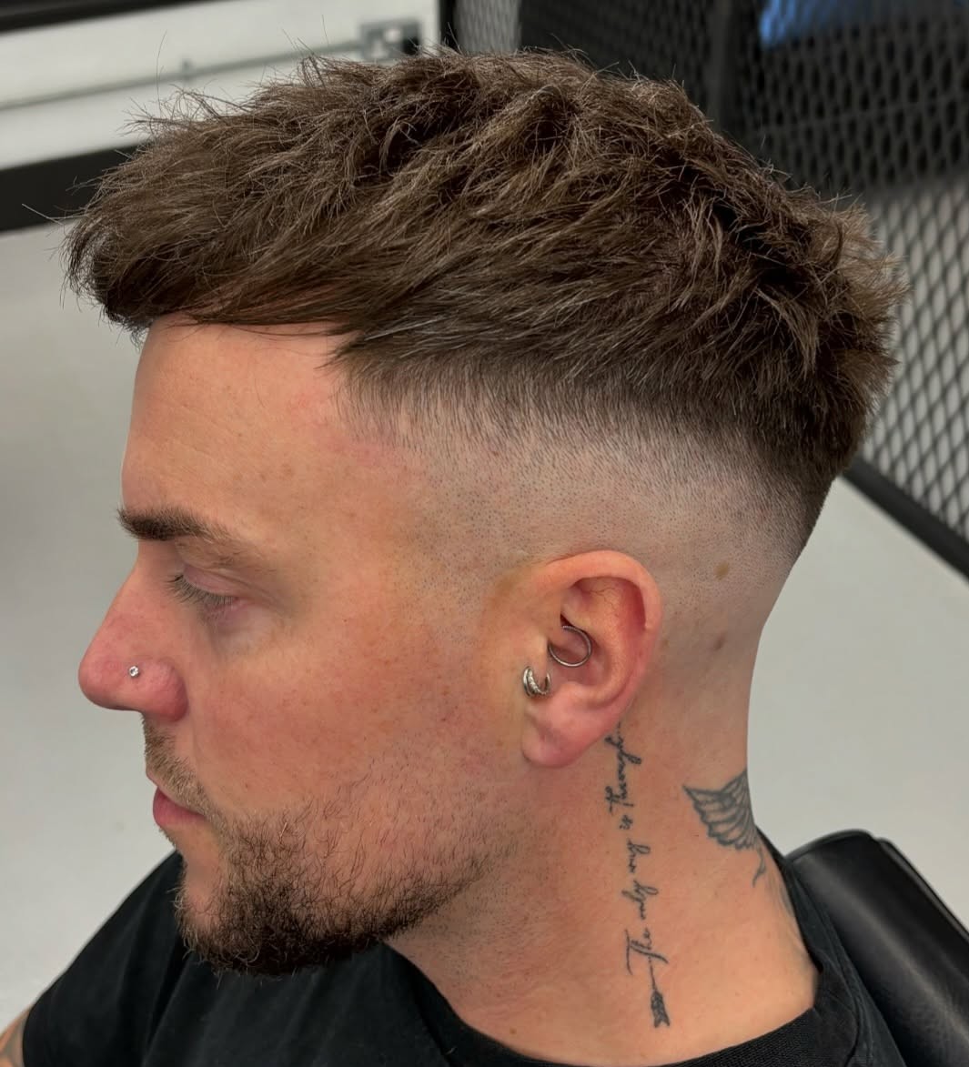 Skin Fade with Texture