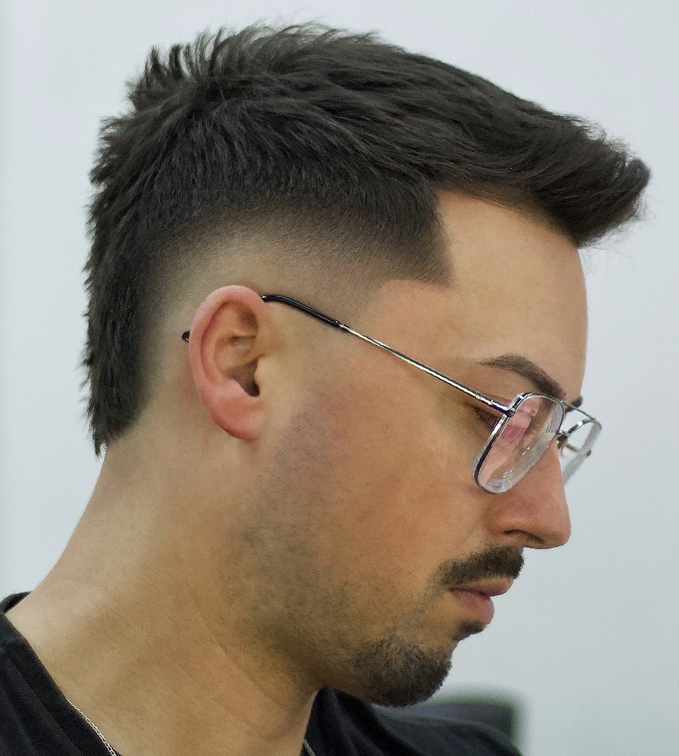 Mohawk with Burst Fade