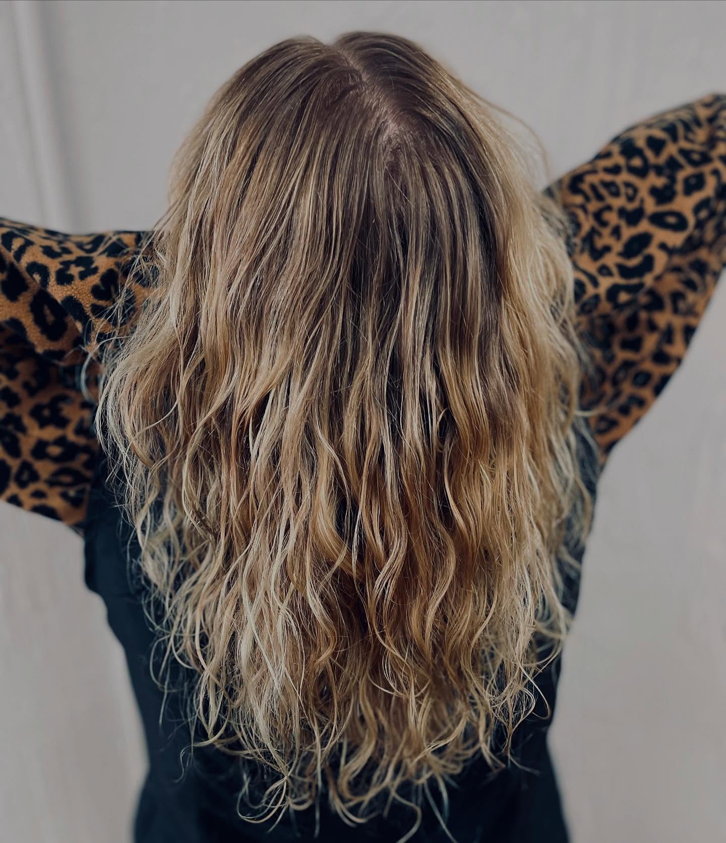 No-Rod Perm for Tousled Texture
