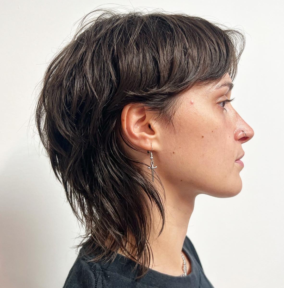 Feathered Mullet with Flip