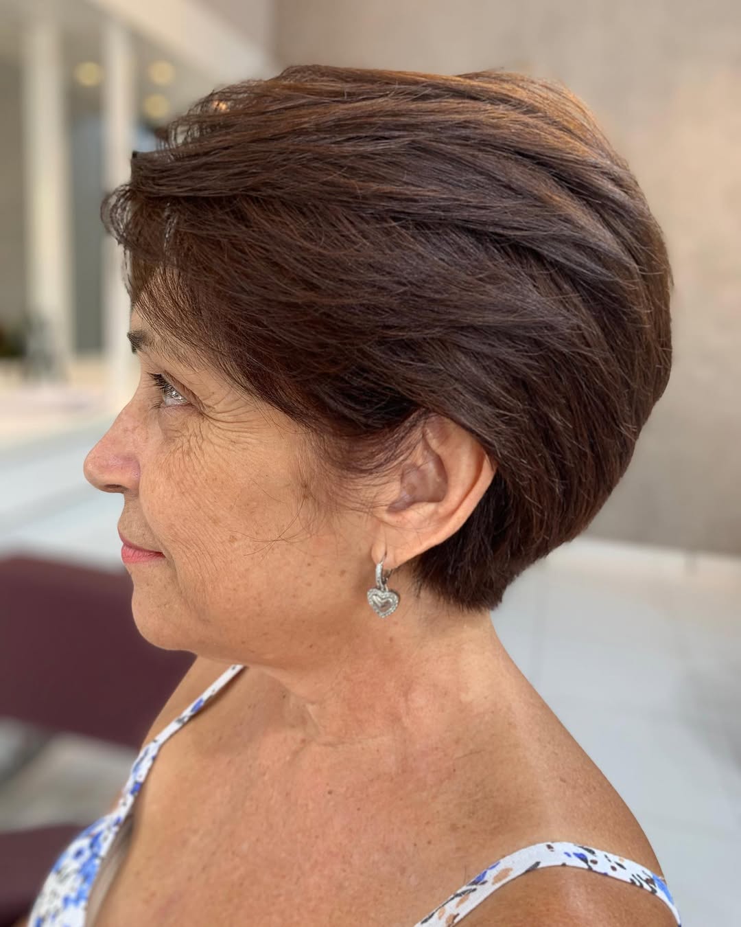 Tomboy Haircut for Women Over 70