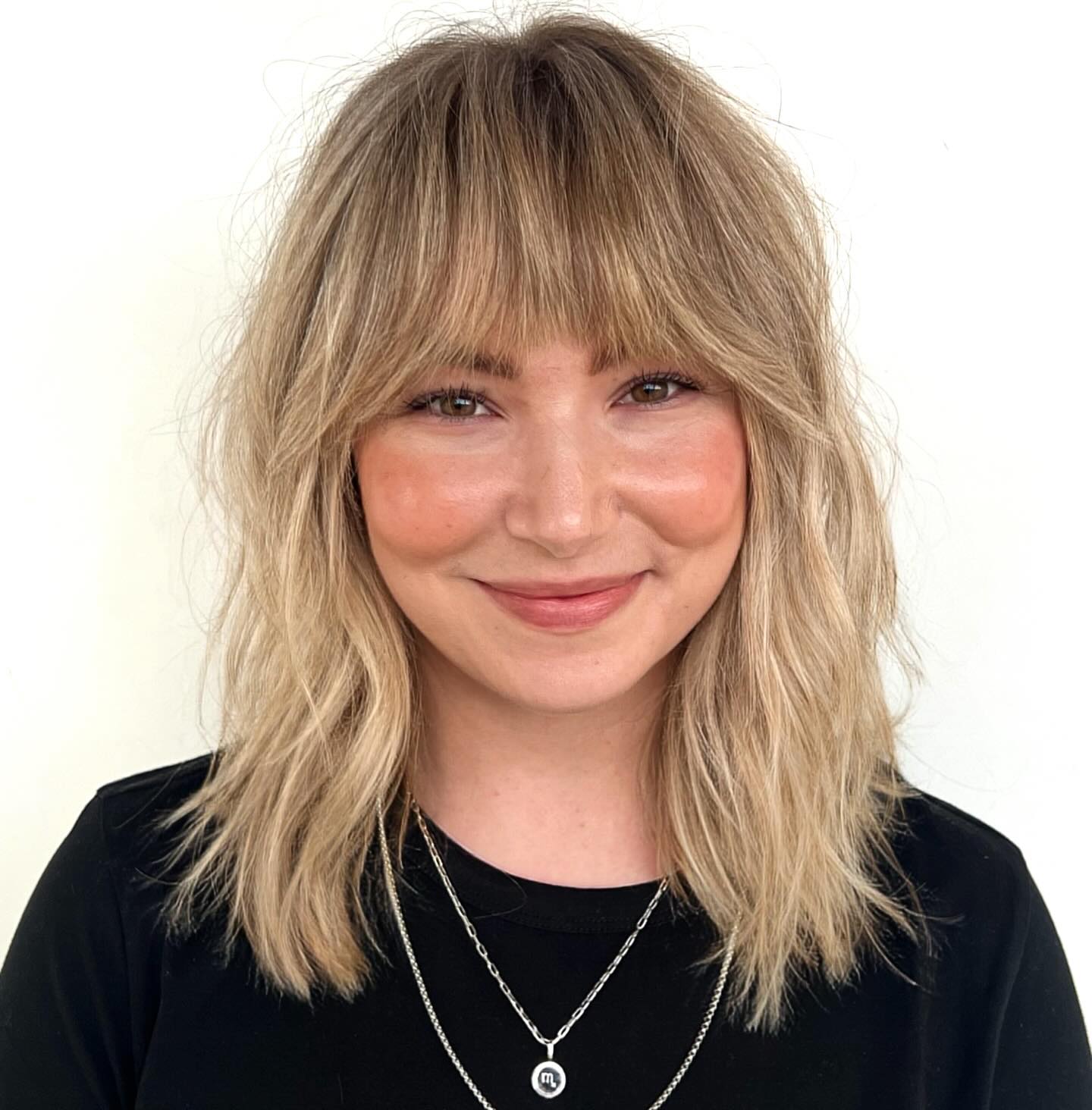 Medium-to-Long Shag with Bangs