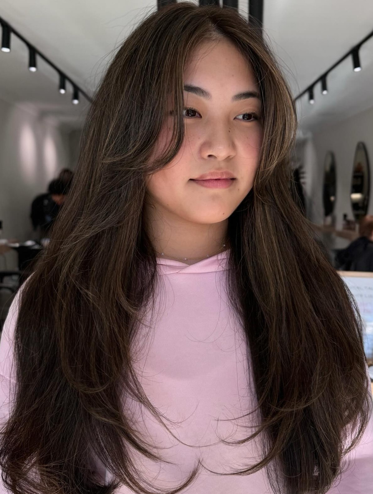 Partial Highlights for Brown Hair