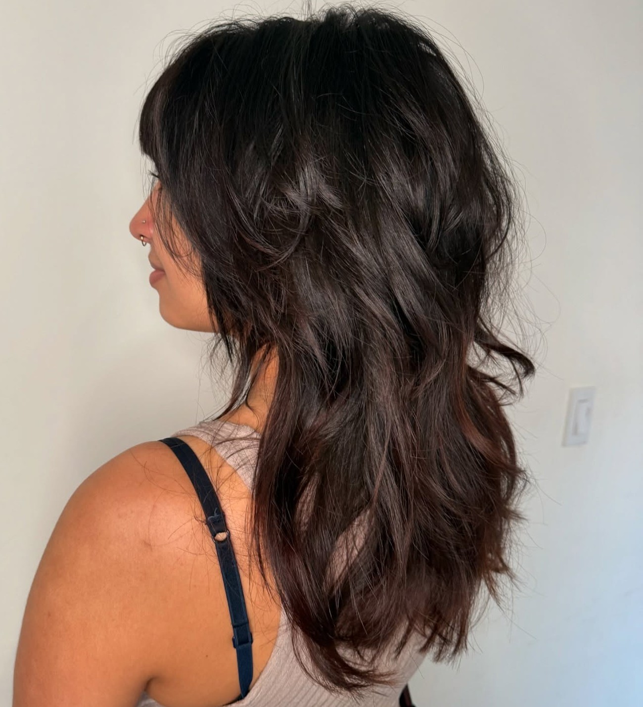 Long Shaggy Cut