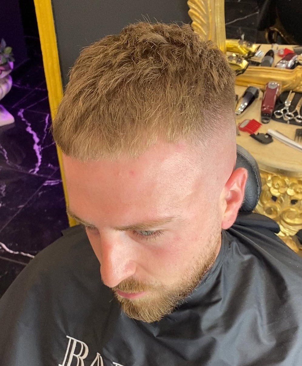 Short Flat Top Haircut for Men