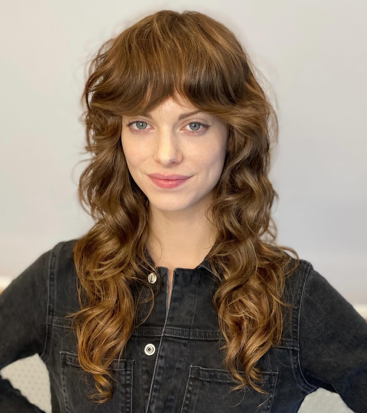 Long Shag for Wavy Hair