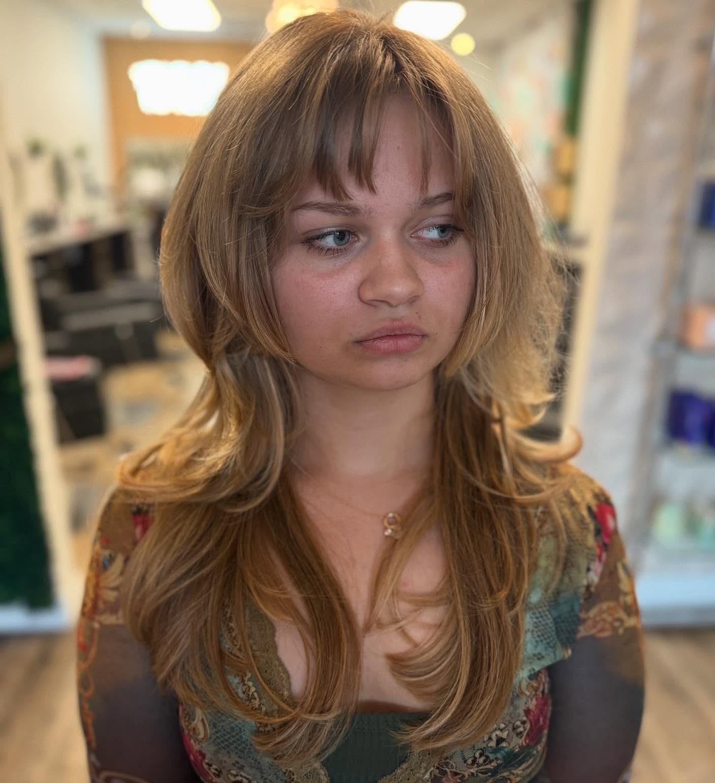 Wolf Cut Shag for Long Hair