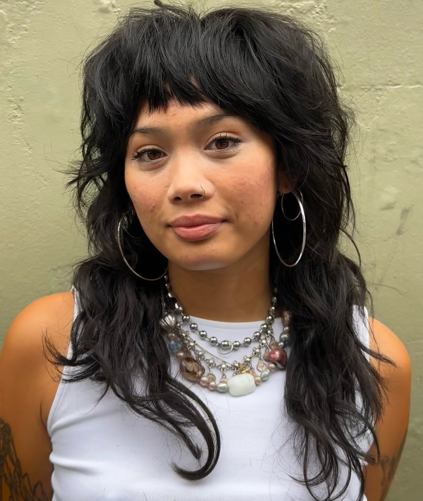 Long Shag for Thick Hair