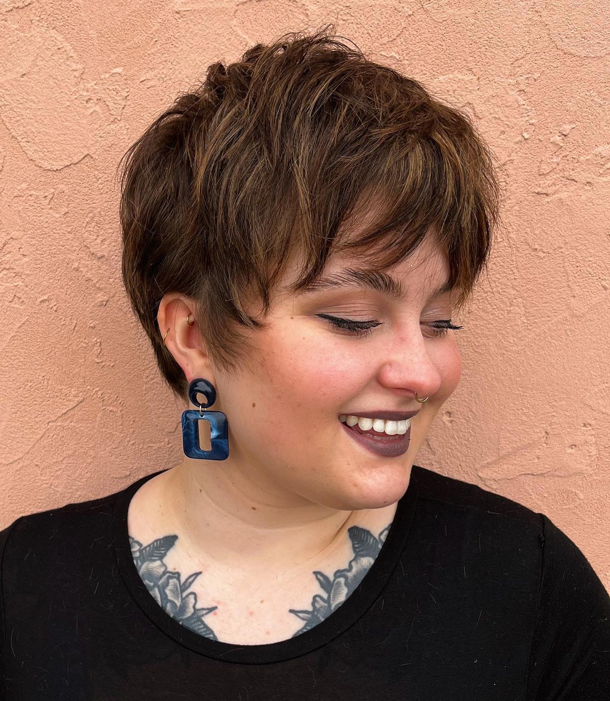 Extra-Short Pixie with Highlights