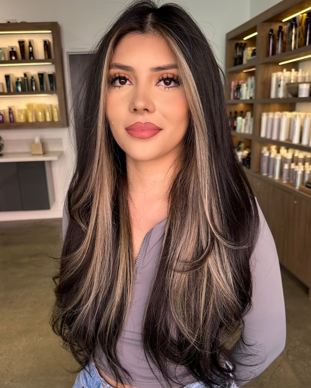 Highlights for an Oval Face