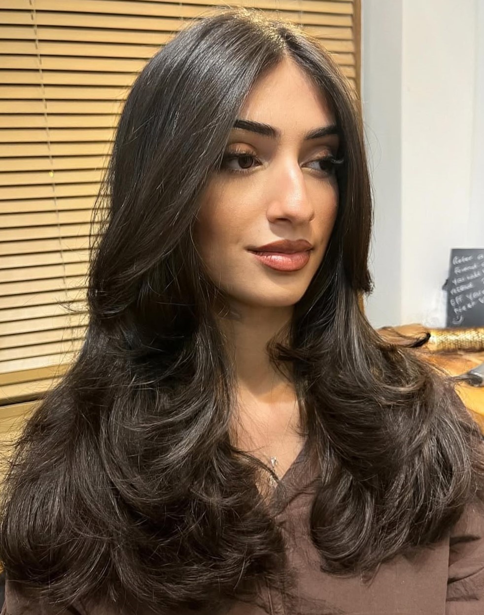 Long Thick Hairstyle with Layers