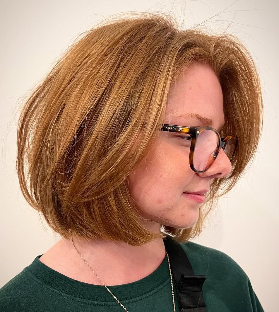 Low-Maintenance Bob for Oval Faces