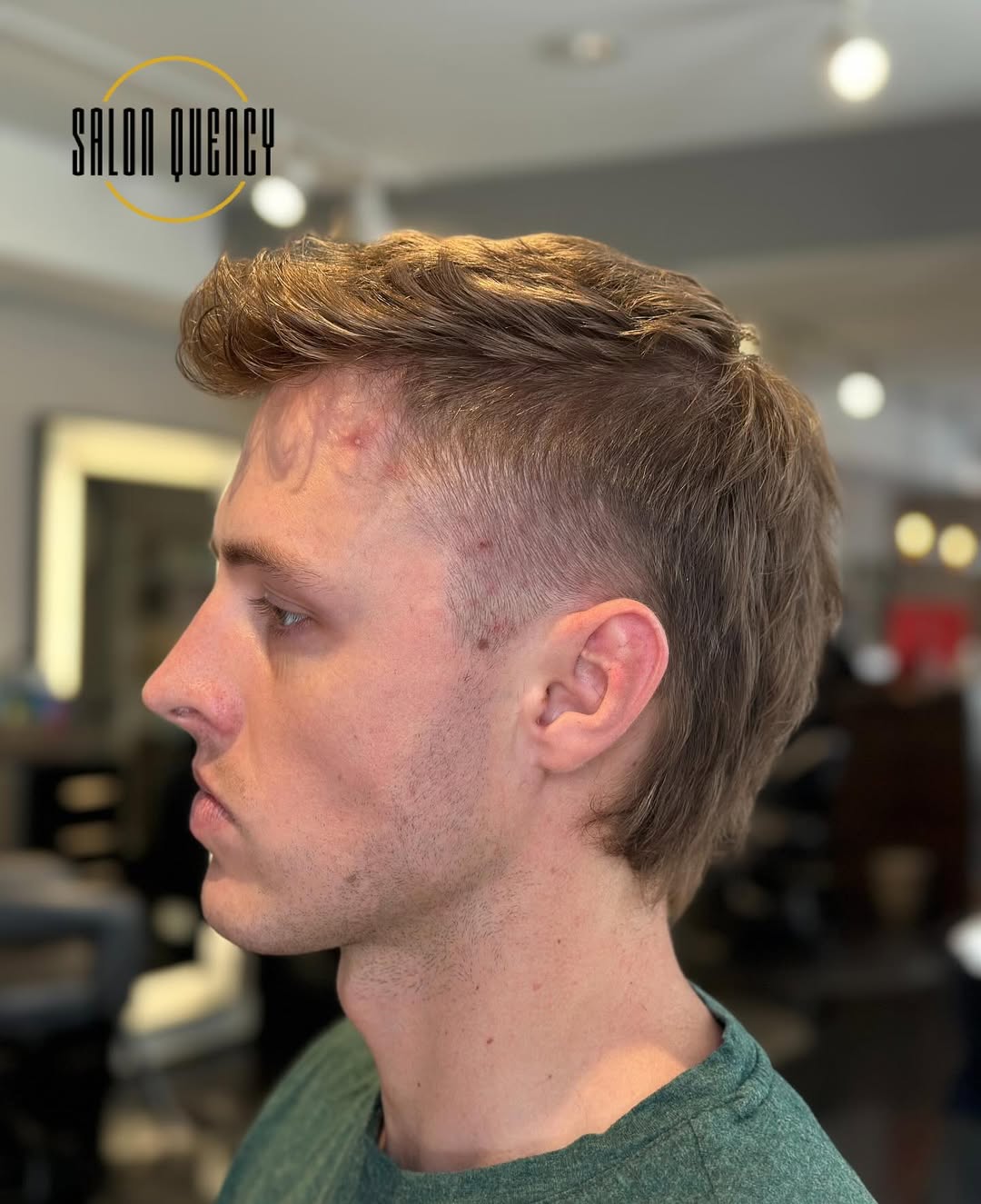 Modern Wolf Cut Mullet