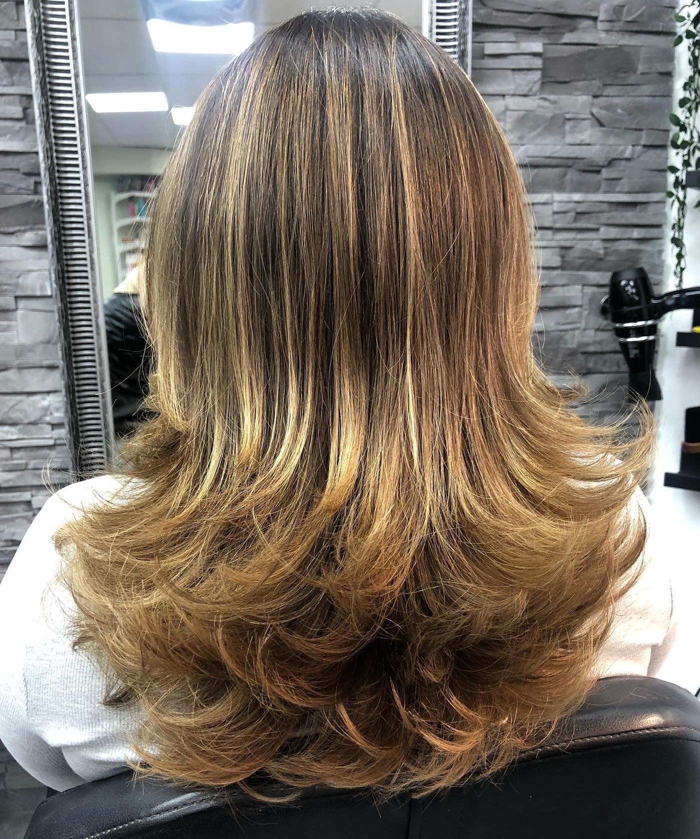 Feather Cut for Long Hair