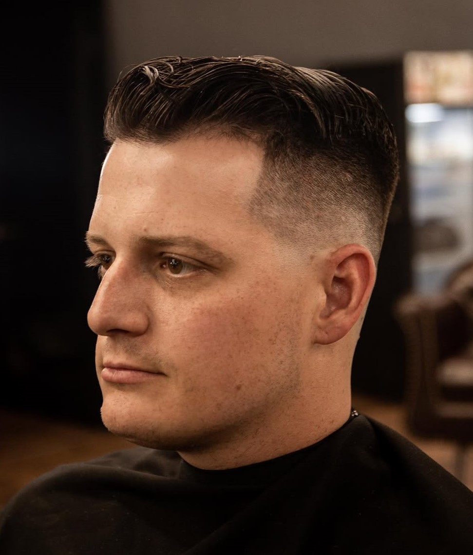 Mens Smooth Fade Hairstyle