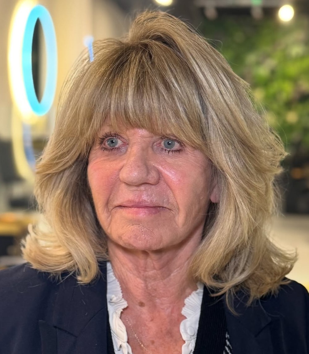 Long Bob for Thick Hair Over 70