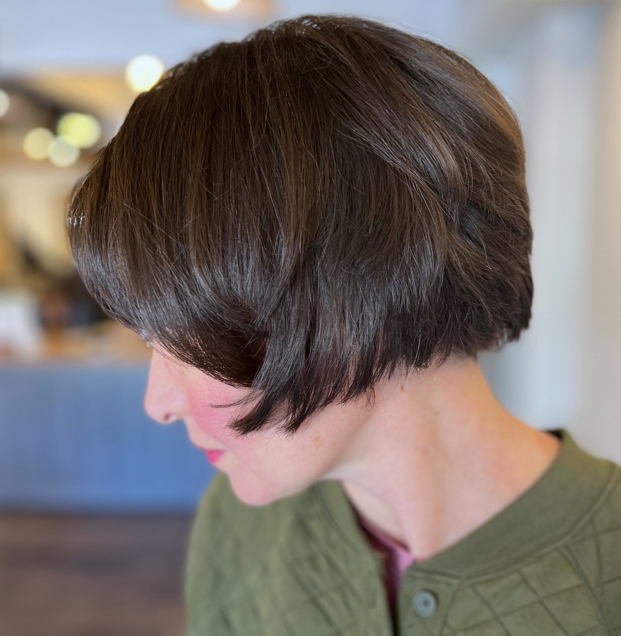 Short Feathered Haircut