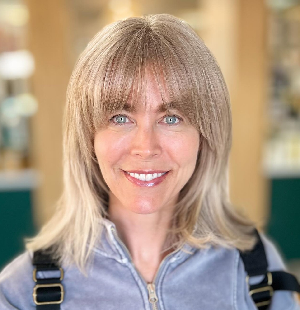 Tapered Bangs To Look Younger