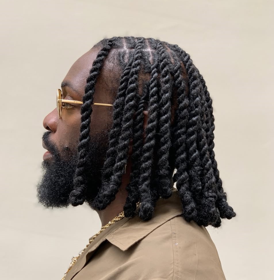 Mens Short Locs