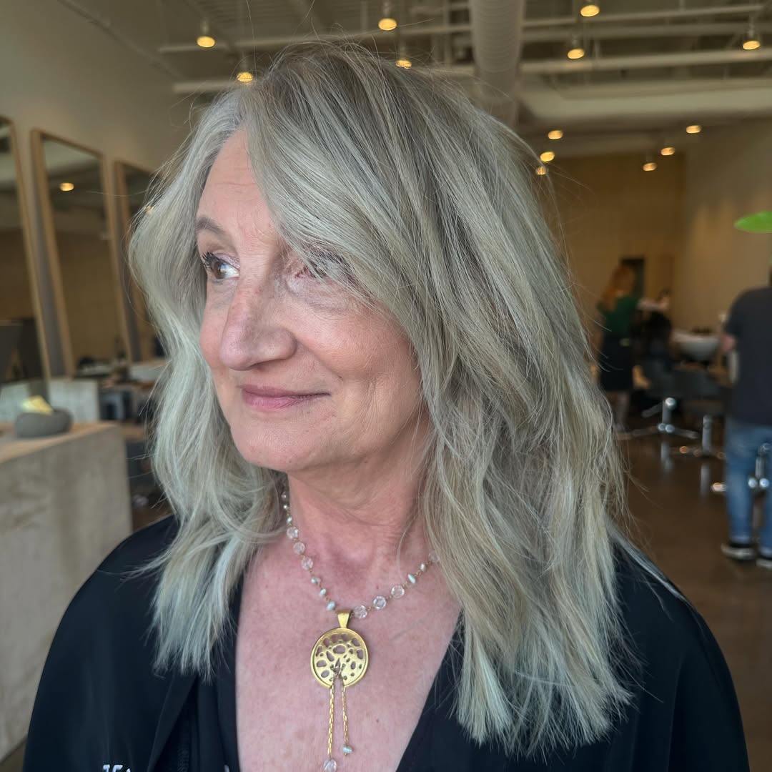 Gray Blend for Long Hair