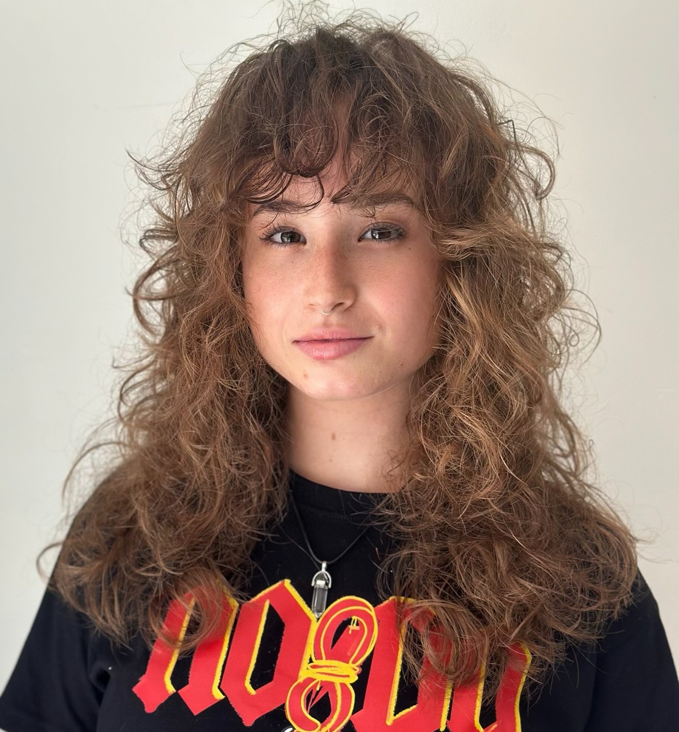Long Curly Wolf Cut