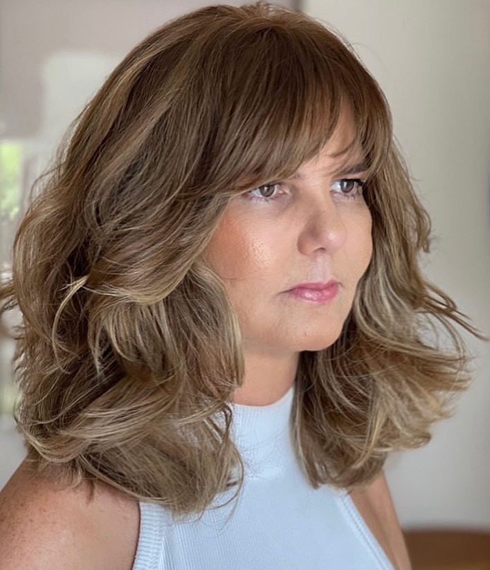 Over Heavy Bangs For Thick Hair