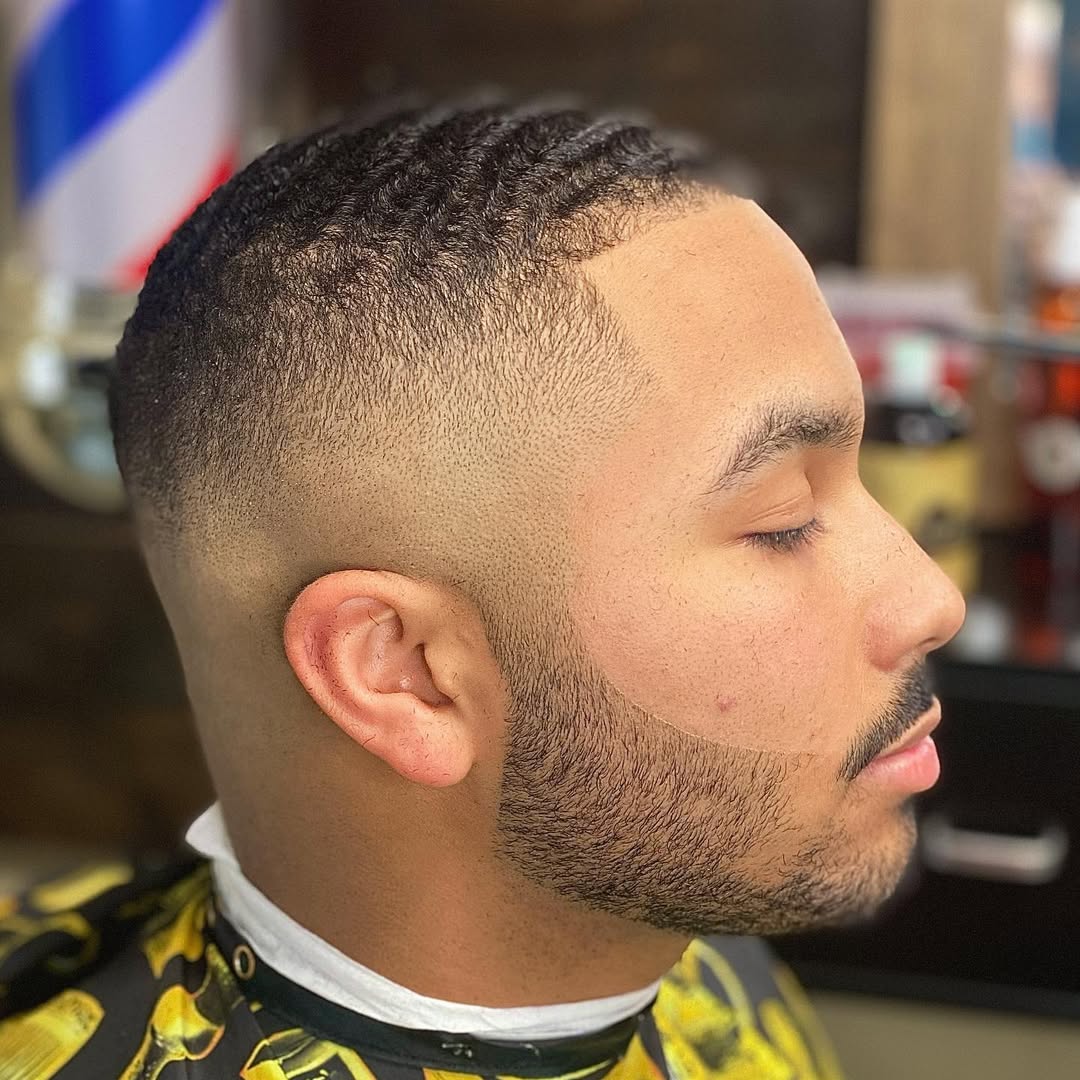 Black Mens’ Bald Fade