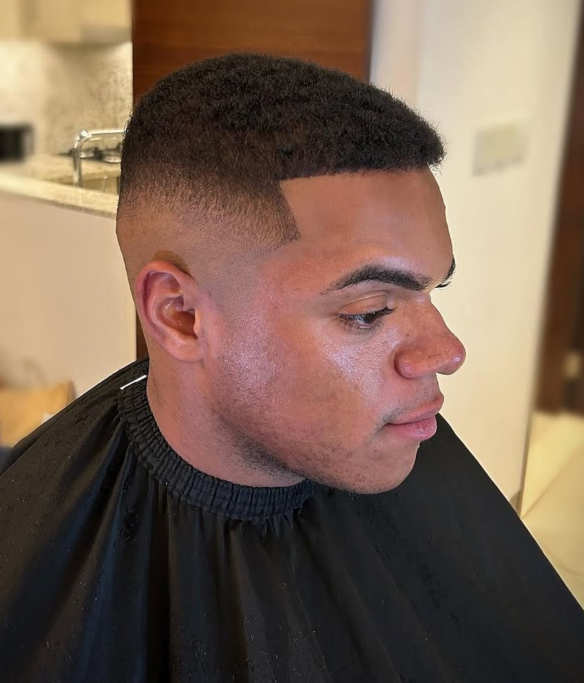 Black Shape Up Haircut