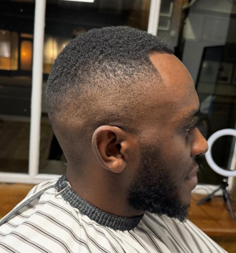 Black Skin Fade Haircut