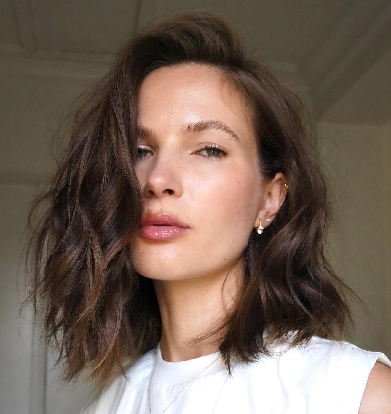 Long Choppy Bob