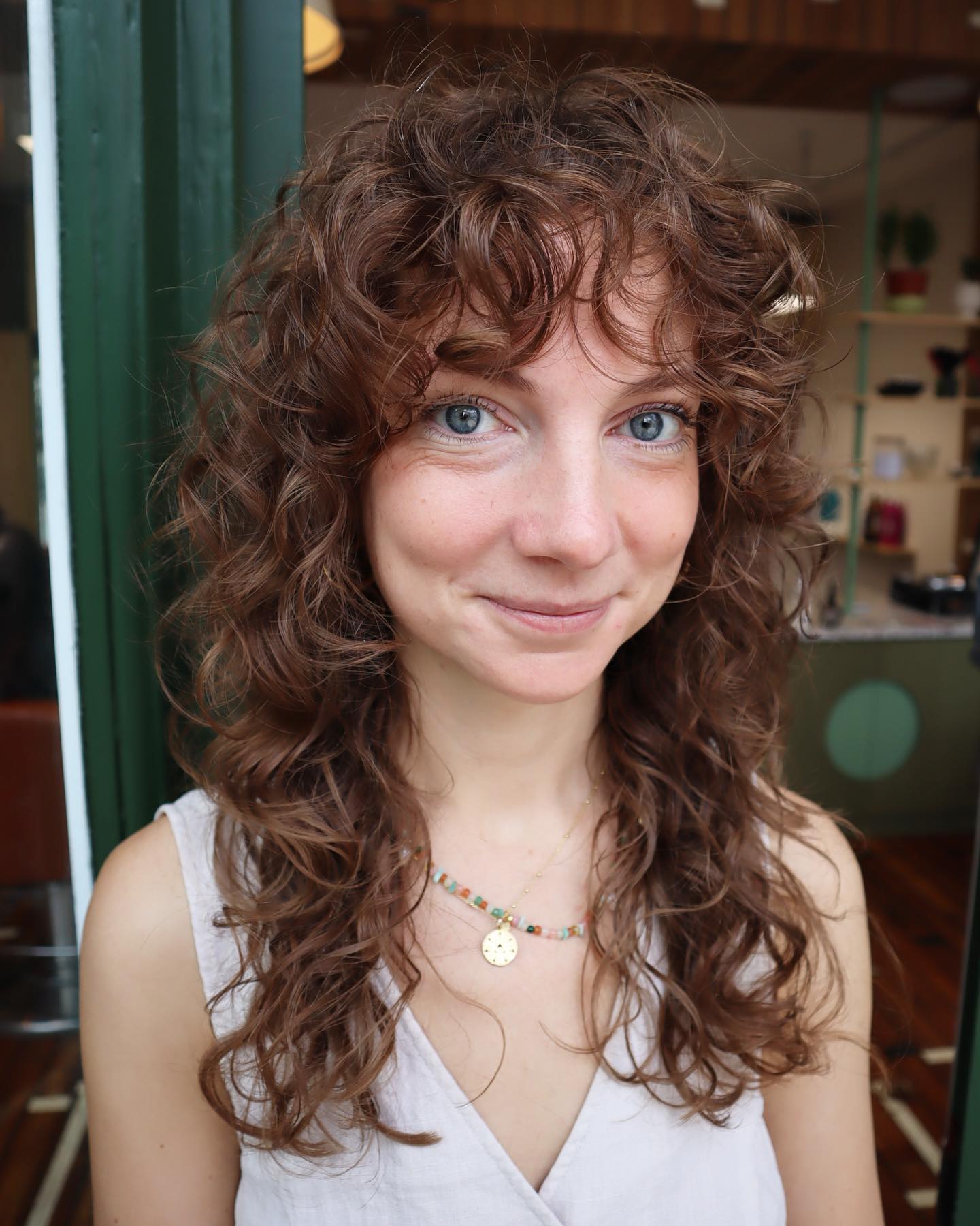 Long Curly Wolf Cut