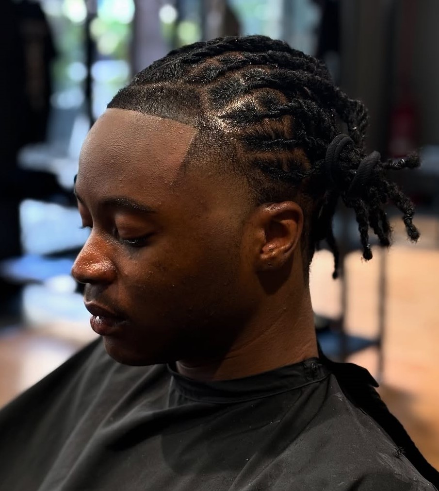 Black Fade with Twists