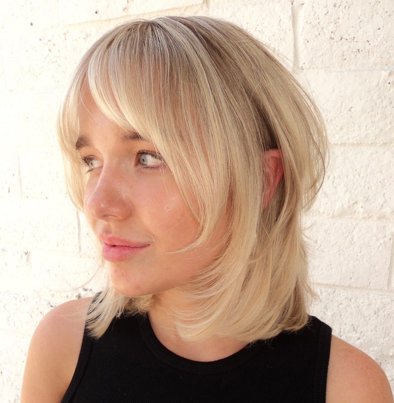 Long Wolf Cut Bob