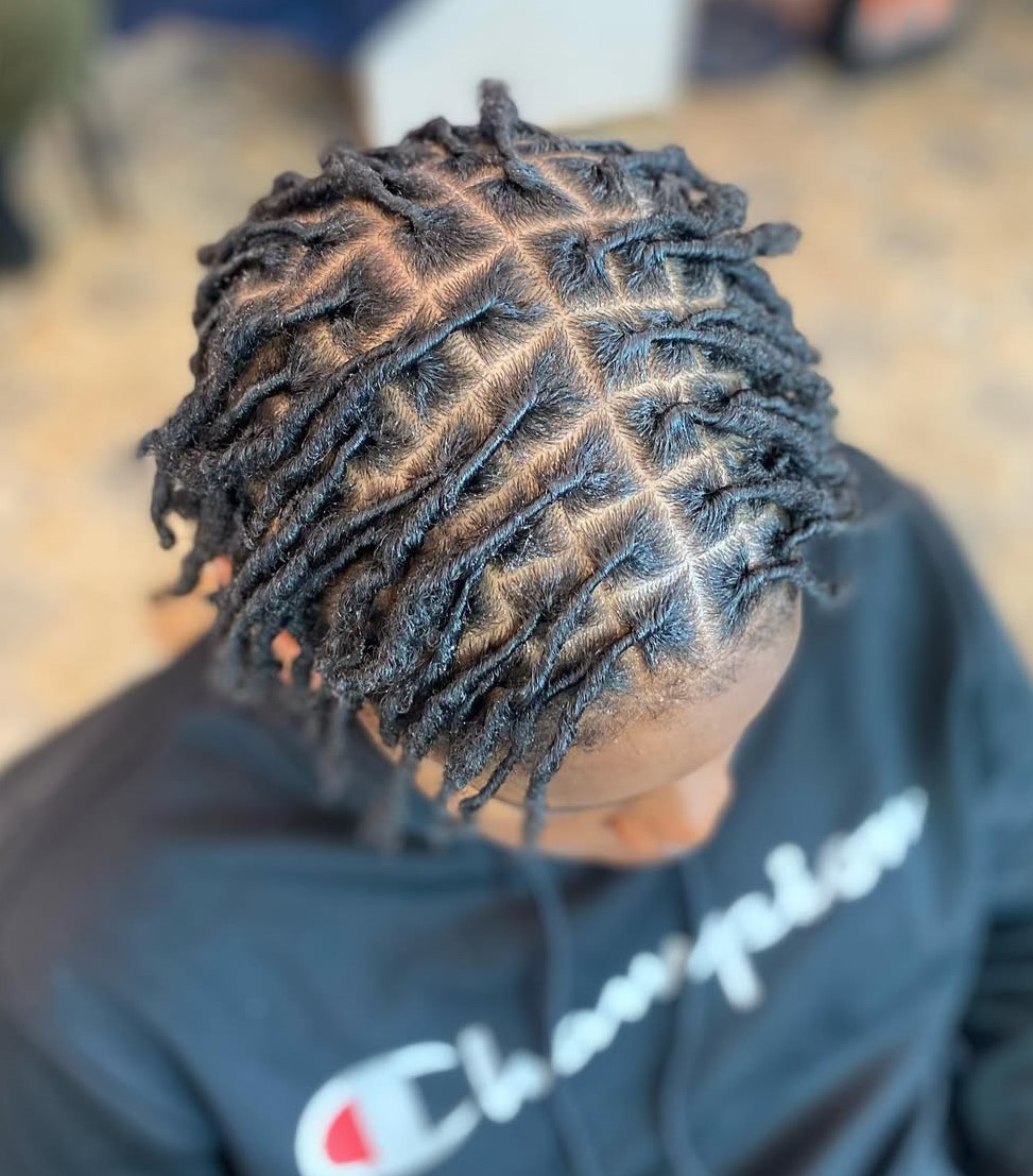 Men’s Short Skinny Dreads