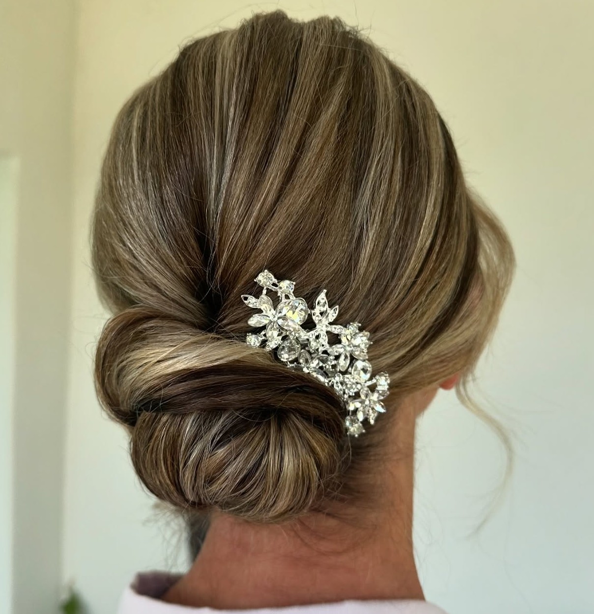 Mother of the Bride Nice Twisted Bun
